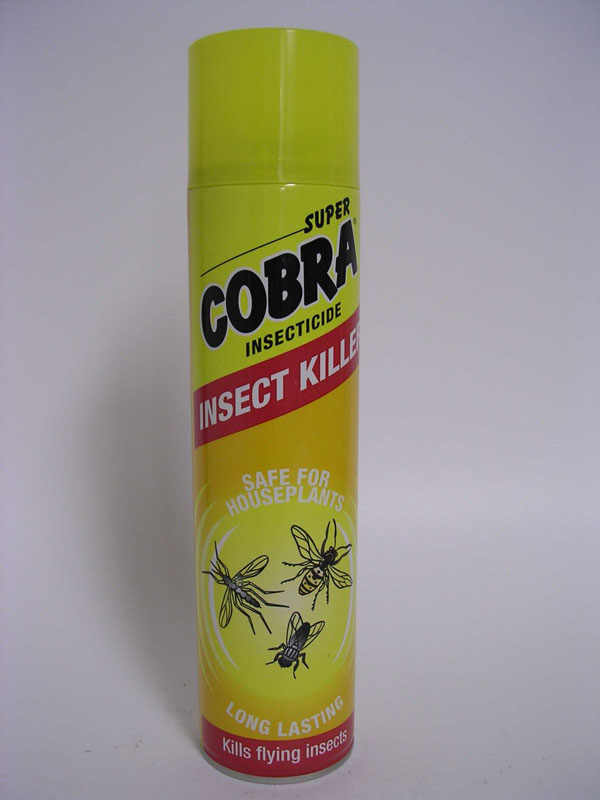 Аэрозоль (2012) от летающих (желтый) Super cobra 400мл /12 Франция (3179630009756)