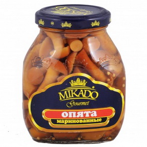 Консервы mikado грибы опята маринов с/б 314мл (4007415005947)