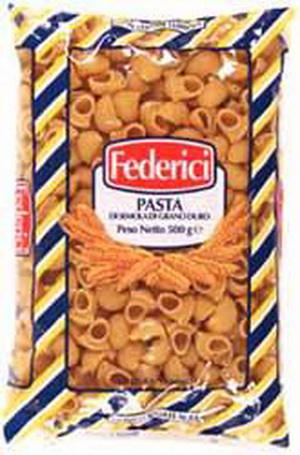 4607007230063 - Макаронные изделия Улитки рифленые Federici (Федеричи), 500г.