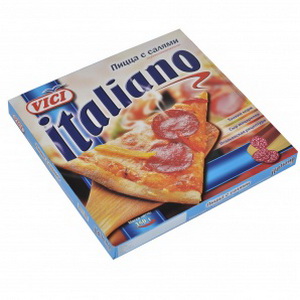4740056631044 - Пицца с салями Italiano "Vici", 350г