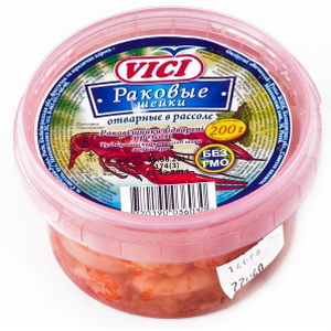 Раковые шейки vici любо есть в рассоле п/у 1/200г (4770190036030)