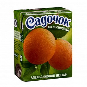 4820001442595 - Нектар неосветленный стерилизованный "Садачок" апельсиновый