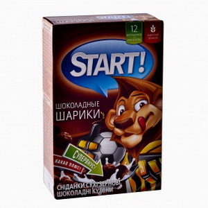 4820008121752 - Шарики "Старт" глазированые с какао