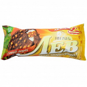 Мороженое ласунка лев лесной орех 85г (4820012596294)