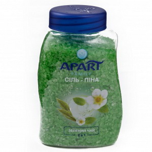 4820013721756 - Соль для ванной "Aparat" зеленыйчай