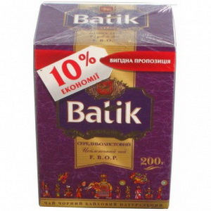 4820015831491 - Чай "Batik" b.o.p. черный байховый