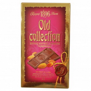 4820112362881 - Old collection шоколад молочний 200г Мигдаль-Родзинки БШ