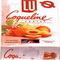 3017760015097 — Печенье сдобное Cogueline Fraise с клубничной начинкой "LU", 165г