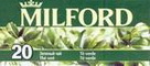 4008102003970 — Чай MILFORD зеленый, 20 пакетиков по 1,5г.