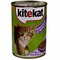 4011100977822 — Домашний обед Kitekat для кошек с кусочками печени в аппетитном соусе, 410г.