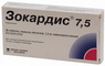 4013054010600 — Зокардис, таблетки 7,5Мг 28 шт