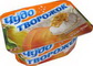 4600949040240 — "Чудо творожок". Продукт творожный термизированный взбитый фруктовый "Творожок" нормальной жирности. Персик-груша. 125 г