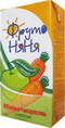 4601201005182 — Сок яблочно-морковный с мякотью для детского питания "Фрутоняня". Восстановленный. Гомогенизированный. Без добавления сахара.