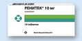 4601969006773 — Ренитек, таблетки 10мг 14 шт