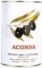 8428916001300 — Маслины ACORSA черные с косточкой крупные ж/б, 4100г. 
