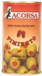 8428916860006 — Оливки ACORSA зеленые с перцем ж/б, 350г.