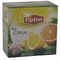 8722700429371 — Чай черный байховый ароматизированный "Lipton" Citrus Tea с цедрой цитрусовых (сорт высший), 36г (20 пакетиков-пирамидок по 1,8г)