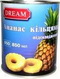 8856696300052 — Ананас кольцами DREAM ж/б, 850мл