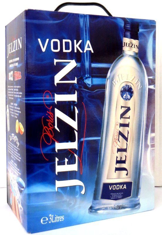 Boris Jelzin Vodka 37,5% 3 L