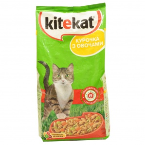 Kitekat с рыбой в соусе