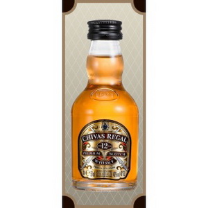 0080432400340 — Виски "Chivas Regal" 12 лет 0.05л