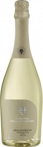 08051566050093 — Вино игристое Cantina Progettidivini Prosecco Treviso белое брют 0.75 л 11% 