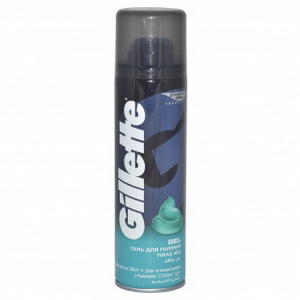 3014260214692 — Гель для гоління Gillette Series для чутливої шкіри Алое 200 мл