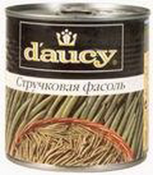 3017800120729 — Фасоль стручковая D`AUCY ж/б, 400г.