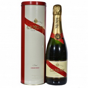 3043700123812 — Шампанское Mumm Cordon Rouge Brut белое брют в подарочной упаковке 0.75 л 12% 