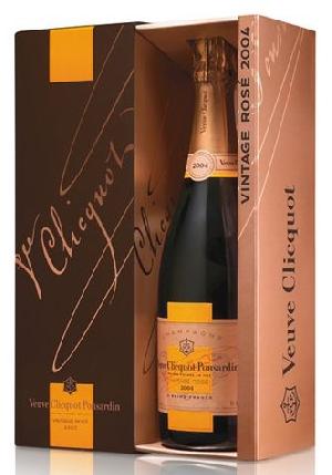 3049614089749 — Шампанское Veuve Clicquot Ponsandin Vintage Rose 2004 розовое брют 0.75 л 12% в подарочной упаковке 