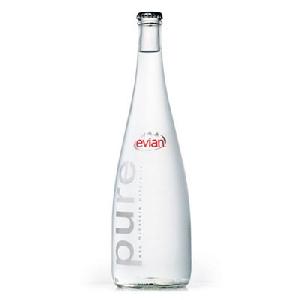 3068320103471 — Evian Still Natural Mineral Water 12x75cl Glass Bottle