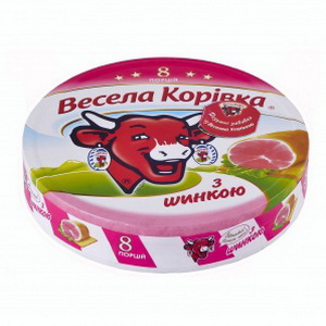3073780978989 — Сыр плавленый веселая коровка ветчина 140г