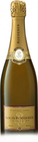 3114080025055 — Шампанское Louis Roederer Brut Vintage 2006 белое брют 0.75 л 12% 