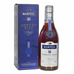 3219820000405 — Коньяк "Martell" Cordon Blue в коробке 0.35л
