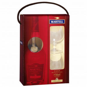3219820003086 — Коньяк "Martell" VSОР + 2 бокала 0.7л