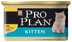 3222270189958 — Pro Plan Kitten консерв 85г для котят мусс курица/печень
