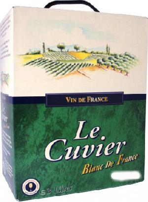 3263286516147 — Вино Les Grands Chais de France Le Cuvier Blanc белое сухое 3 л 11.5%