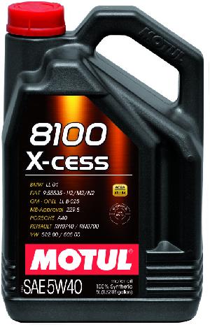 3374650238241 — Масло motul 8100 x-cess 5w-40 (5л) 368206