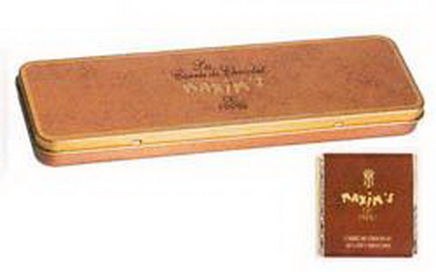 3391860004411 — Молочный шоколад капучино Maxim`s (в жестяном пенале), 75г