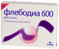 3400970002139 — Флебодиа, таблетки 600мг 15 шт