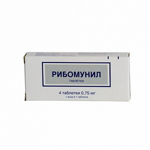 3573994000099 — Рибомунил, таблетки 750мг 4шт