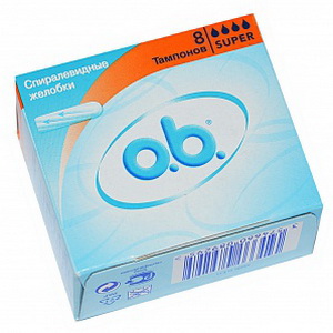 3574660089295 — Тампони жіночі гігієнічні "О. b. " Original (8штук)