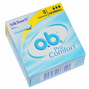 3574660234305 — Тампони "o. b. Pro Comfort" Normal, 3 каплі