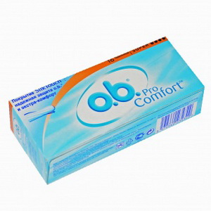 3574660234329 — Тампони жіночі гігієнічні "О. b. " pro comfort SUPER (16штук)