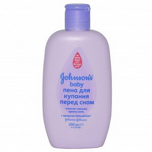 3574660244458 — Пена для купания перед сном JOHNSON`S baby, 200 мл.