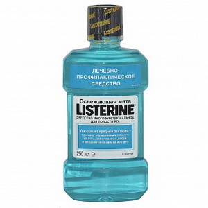 3574660639643 — Средство для полости рта "Listerine" Освежающая мята 250мл