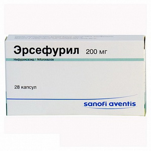 3582910005315 — Эрсефурил, капсулы 200мг 28шт
