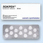 3582910005322 — Локрен, таблетки 20Мг 28 шт