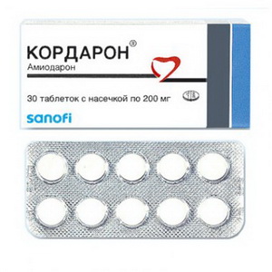 3582910022183 — Кордарон, таблетки 200мг 30 шт