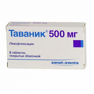 3582910028956 — Таваник, таблетки 500мг 5шт